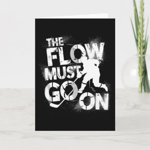 The Flow Must Go On - Ice Hockey Grind Card