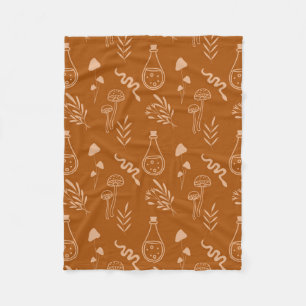 The Flower Bowl Fleece Blanket