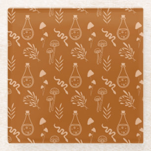The Flower Bowl Glass Coaster
