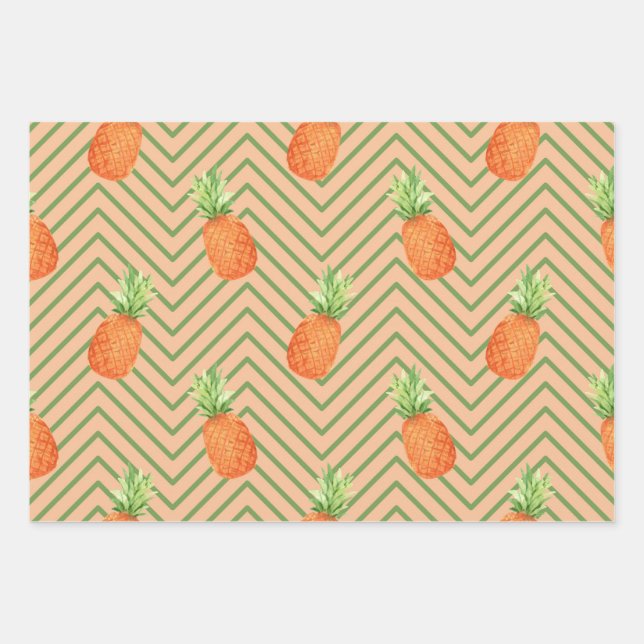 The Flower Carrier Wrapping Paper Sheet (Front)