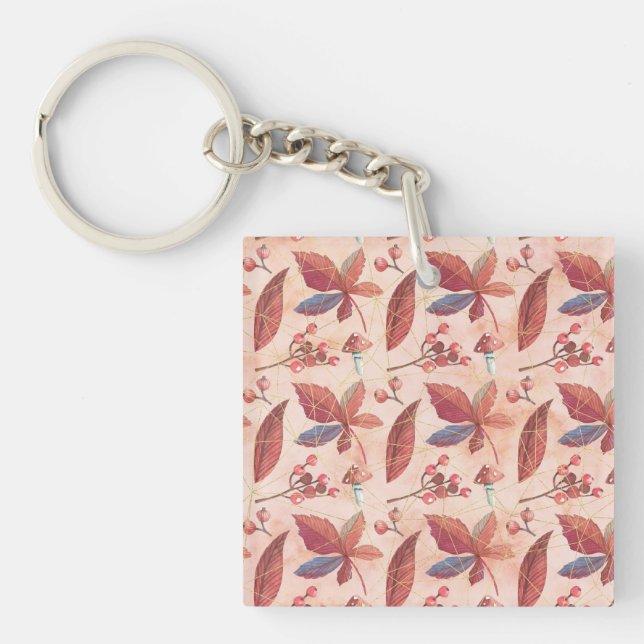 The Flower Fields Key Ring (Front)
