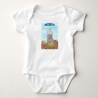 The Flower Fields of Carlsbad California Baby Bodysuit