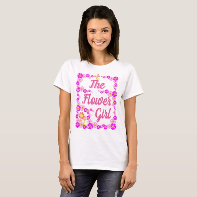 The Flower Girl T-Shirt (Front Full)