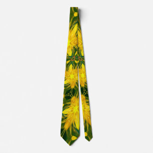 The flower in june tie