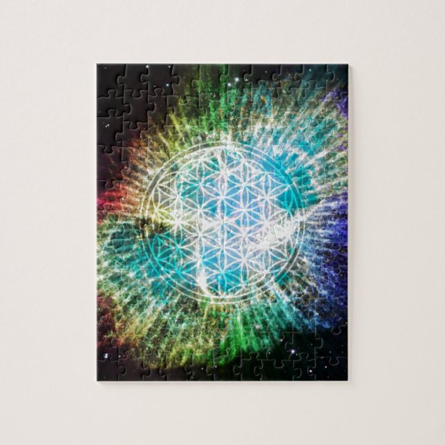 The Flower Jigsaw Puzzle (Vertical)