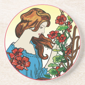 The Flower Maid Coaster