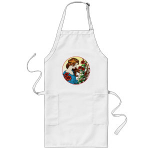 The Flower Maid Long Apron