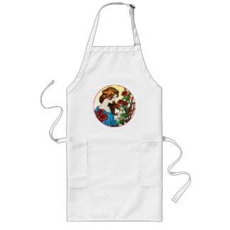 The Flower Maid Long Apron
