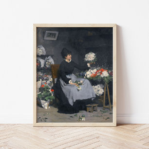 The Flower Merchant Victor Gabriel Gilbert Poster