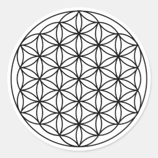The Flower of Life Manifestation Stickers | 6 ct.