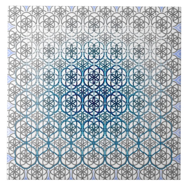 The Flower of Life Tile (Front)