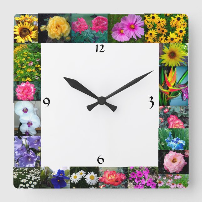 THE FLOWER SHOW clock (Front)