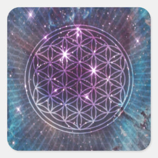 The Flower Square Sticker