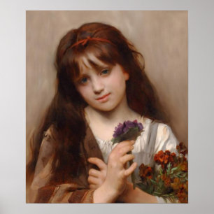 The Flower Vendor Poster