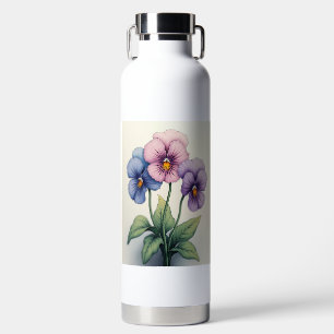 The flower Water Bottles
