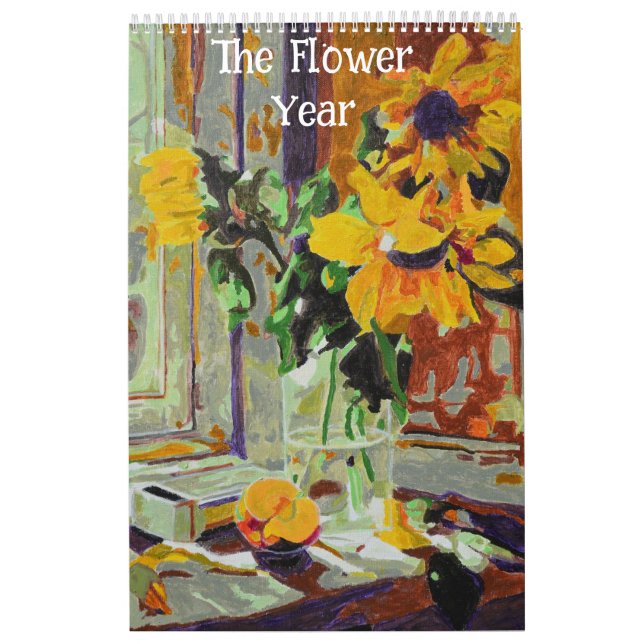 The Flower Year Calendar  (Cover)