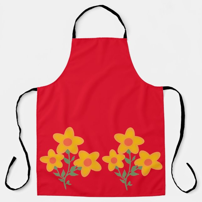 The flowers apron (Front)