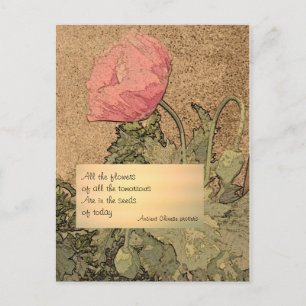 The Flowers of Tomorrow Postcard