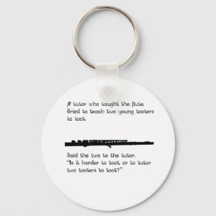 The Flute Tutor Key Ring