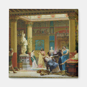 The Fluteplayer' and 'The Diomedes' wife' Magnet