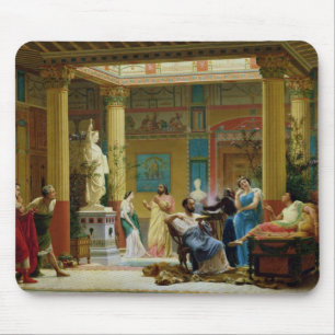 The Fluteplayer' and 'The Diomedes' wife' Mouse Mat