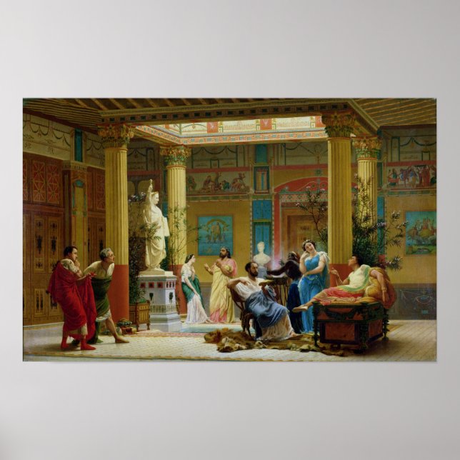 The Fluteplayer' and 'The Diomedes' wife' Poster (Front)