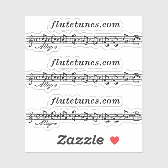 The flutetunes.com Logo (Sheet)