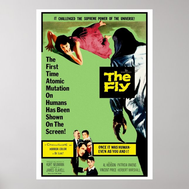 The Fly 1958 Poster (Front)