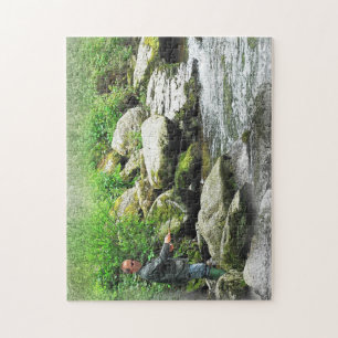 The Fly Fisherman as a painting Jigsaw Puzzle