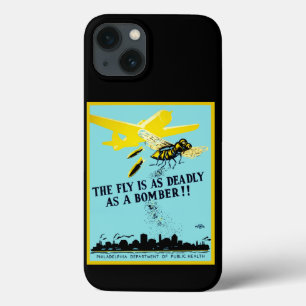 The Fly is as Deadly as a Bomber iPhone 13 Case