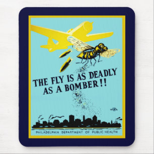 The Fly is as Deadly as a Bomber Mouse Mat