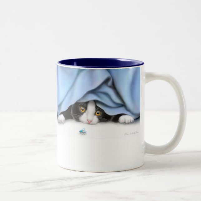 The Flying Cat Toy Mug (Right)