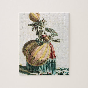 The Flying Coquette, c.1784 (colour engraving) Jigsaw Puzzle