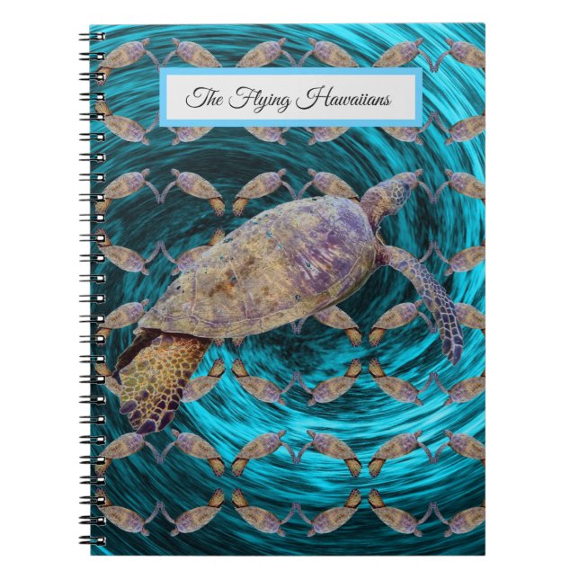 The flying Hawaiians Notebook (Front)
