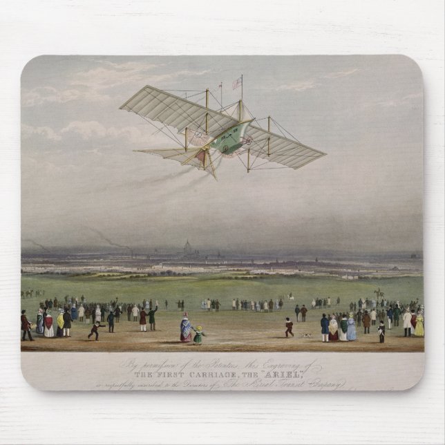 The Flying Machine Mouse Mat (Front)
