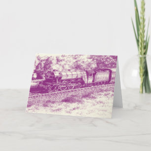 The Flying Scotsman - Thank You Card