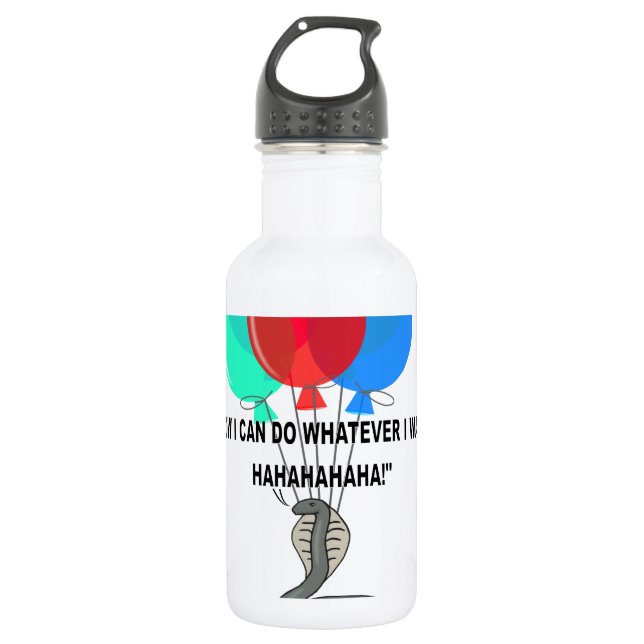 The Flying Snake 532 Ml Water Bottle (Front)