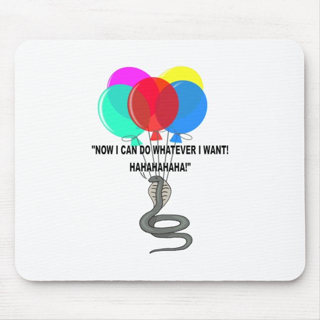 The Flying Snake Mouse Mat (Front)