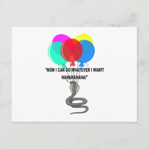 The Flying Snake Postcard