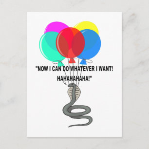 The Flying Snake Postcard