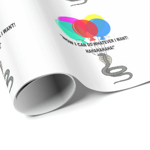 The Flying Snake Wrapping Paper