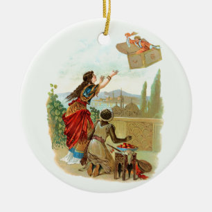 The Flying Trunk Ceramic Tree Decoration