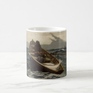 The Fog Warning (by Winslow Homer) Coffee Mug