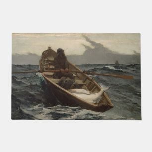 The Fog Warning (by Winslow Homer) Doormat