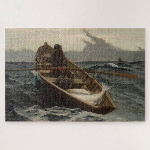 The Fog Warning (by Winslow Homer) Jigsaw Puzzle