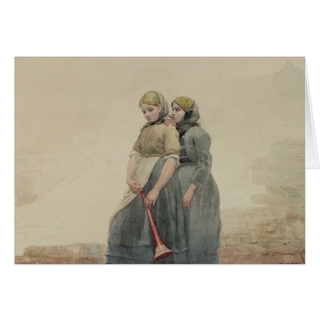The Foghorn, 1883 (w/c) (Front Horizontal)