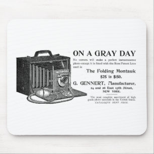 The Folding Montauk Camera Mouse Mat