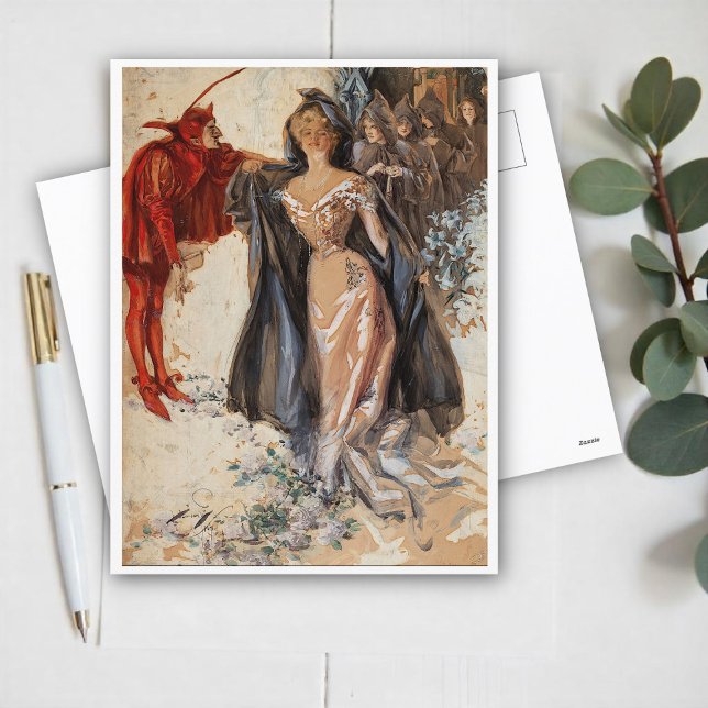 The Followers, Harrison Fisher  Postcard (Creator Uploaded)