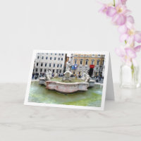 The Fontana del Moro, Roma, Italy