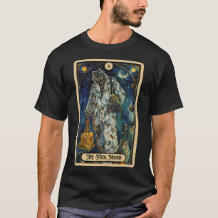 The Fool Moon Werewolf (the Fool) Halloween Tarot T-Shirt